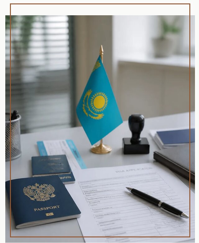 Оформление визы в Казахстан для поездки и работы в Люберцах