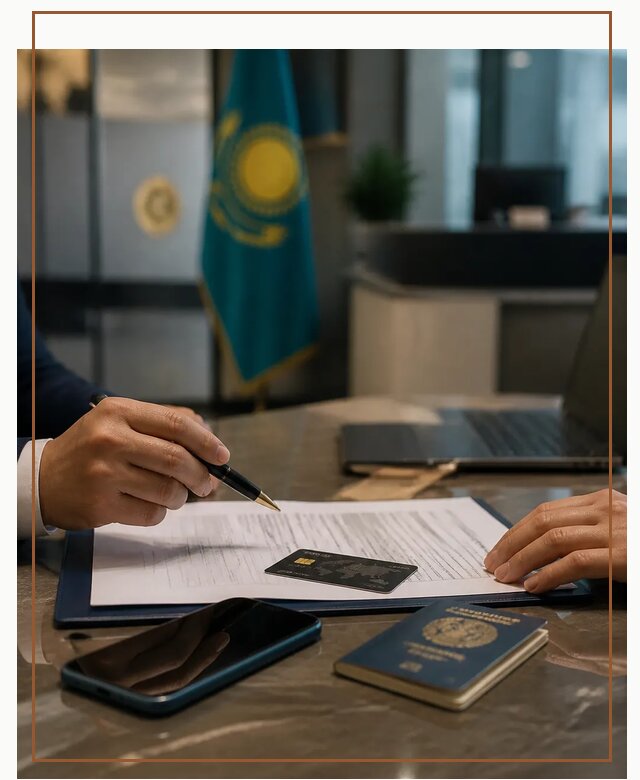 Открытие счета и банковской карты в Казахстане в Люберцах